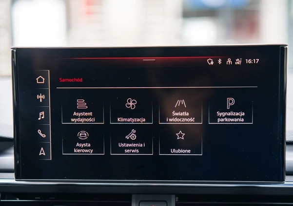 Audi A4 cena 93500 przebieg: 163777, rok produkcji 2020 z Płock małe 436